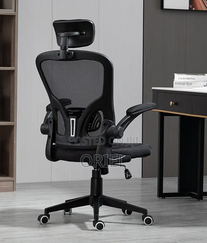 Office Chair : Ergonomic Mesh Office Chair With Adjusted Arms