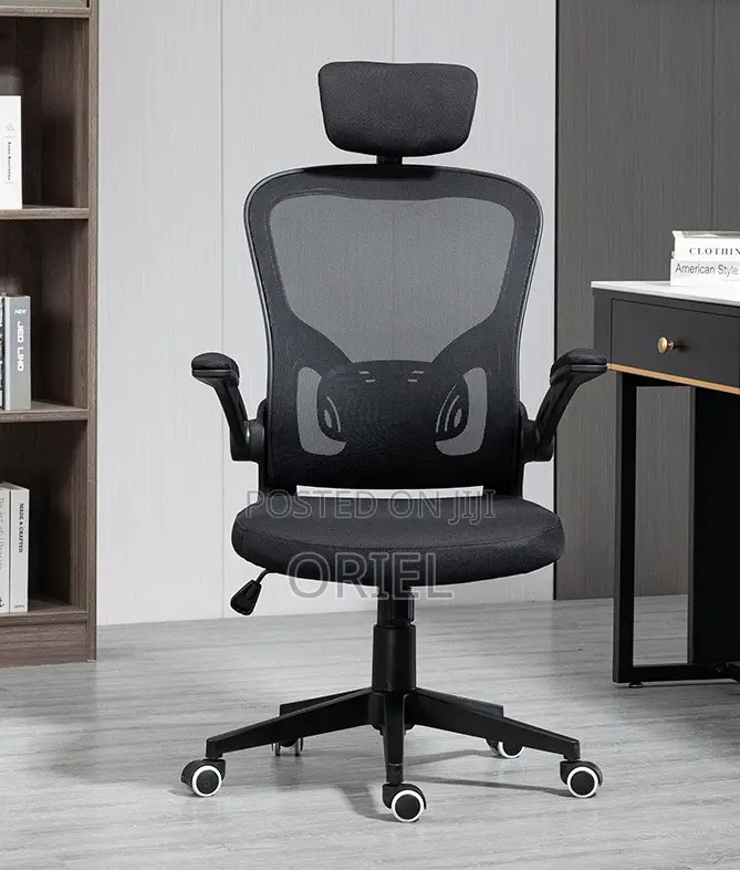 Office Chair : Ergonomic Mesh Office Chair With Adjusted Arms