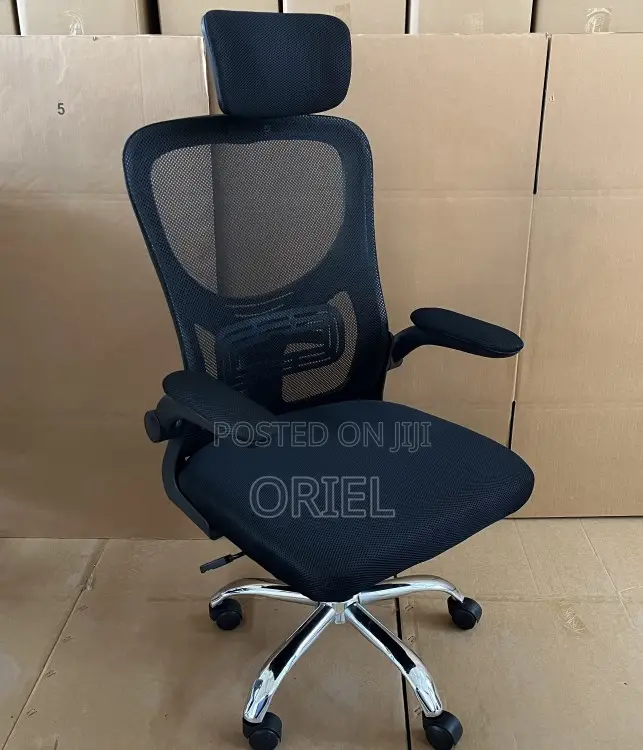 Office Chair : Ergonomic Mesh Office Chair With Adjusted Arms