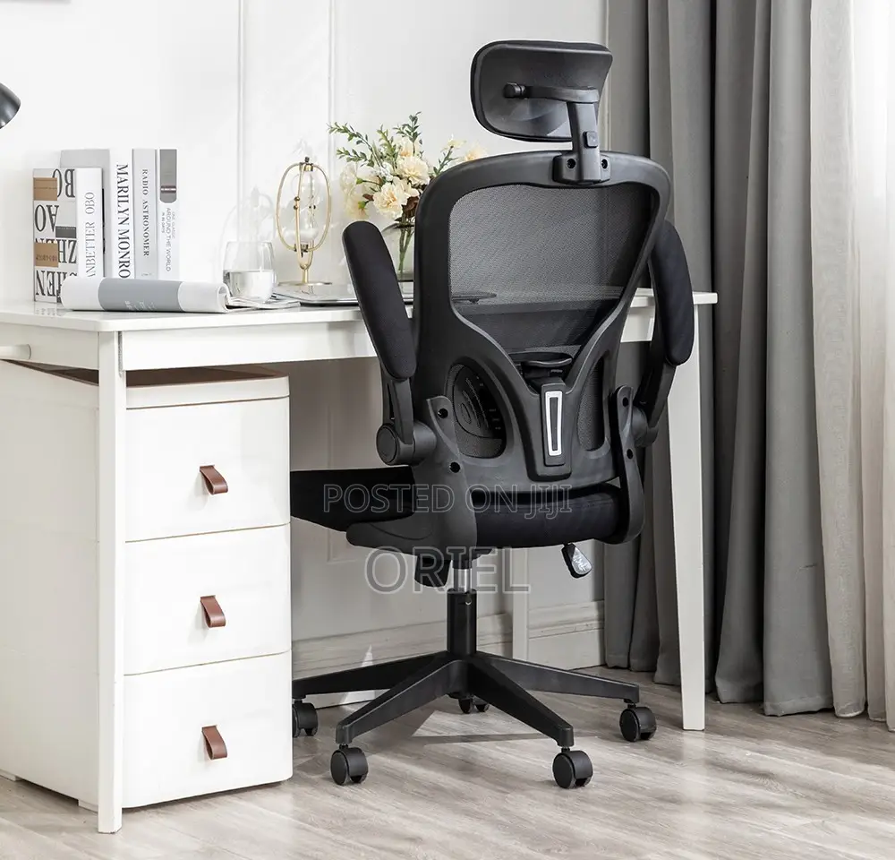 Office Chair : Ergonomic Mesh Office Chair With Adjusted Arms
