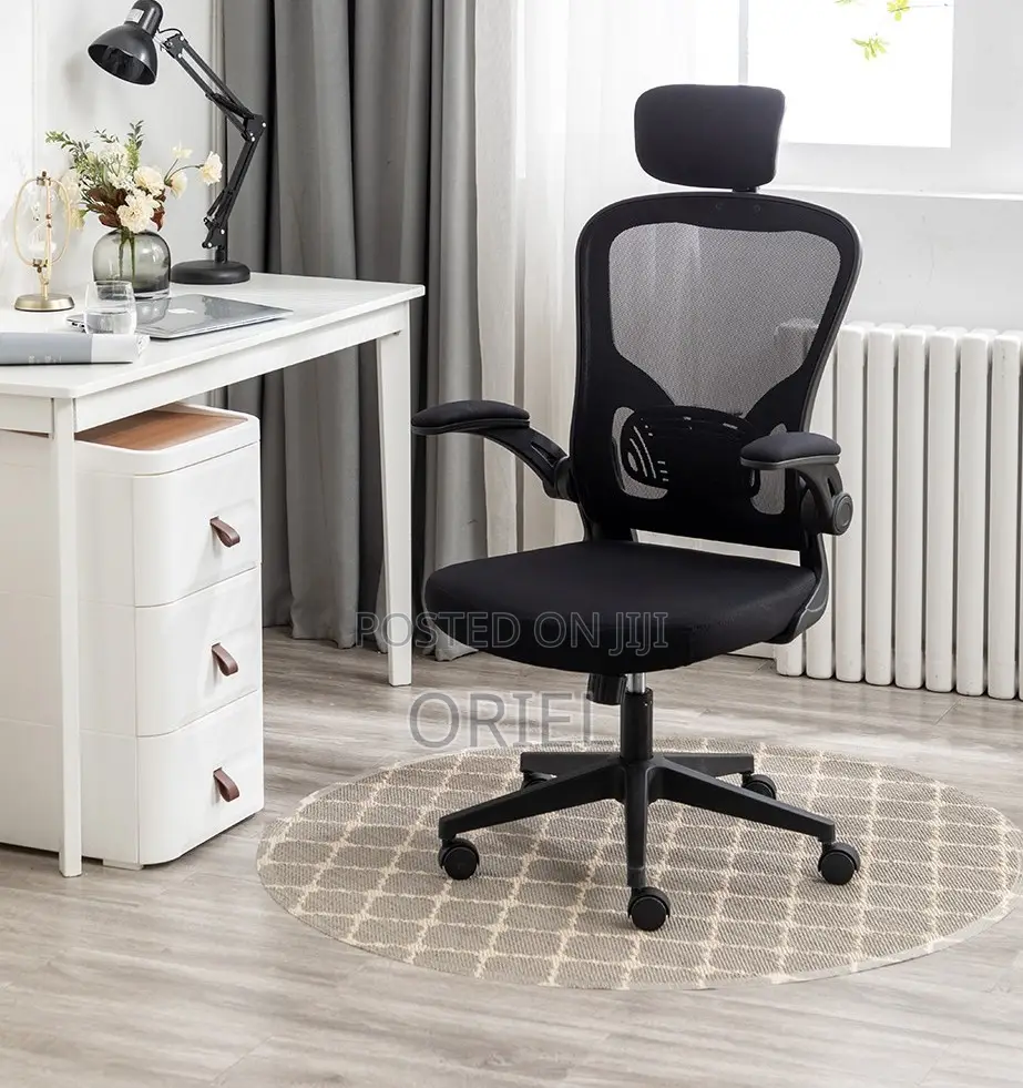 Office Chair : Ergonomic Mesh Office Chair With Adjusted Arms