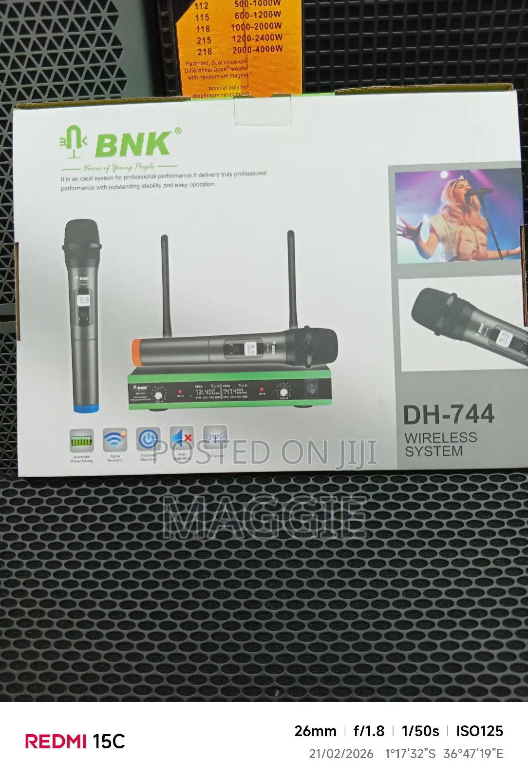 BNX Dh-744 Microphone