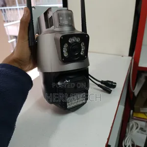 Dual Lens 4g CCTV Camera