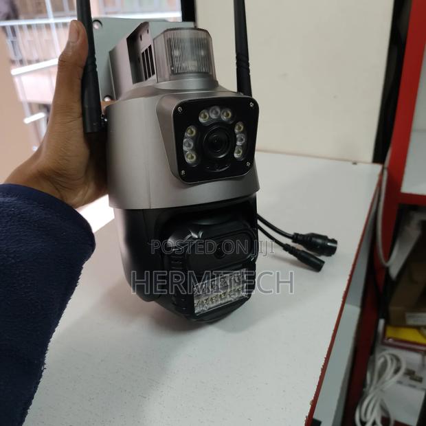 Dual Lens 4g CCTV Camera - main view
