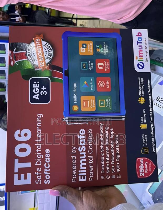 New Elimutab ET06 32 GB Black - thumbnail 3