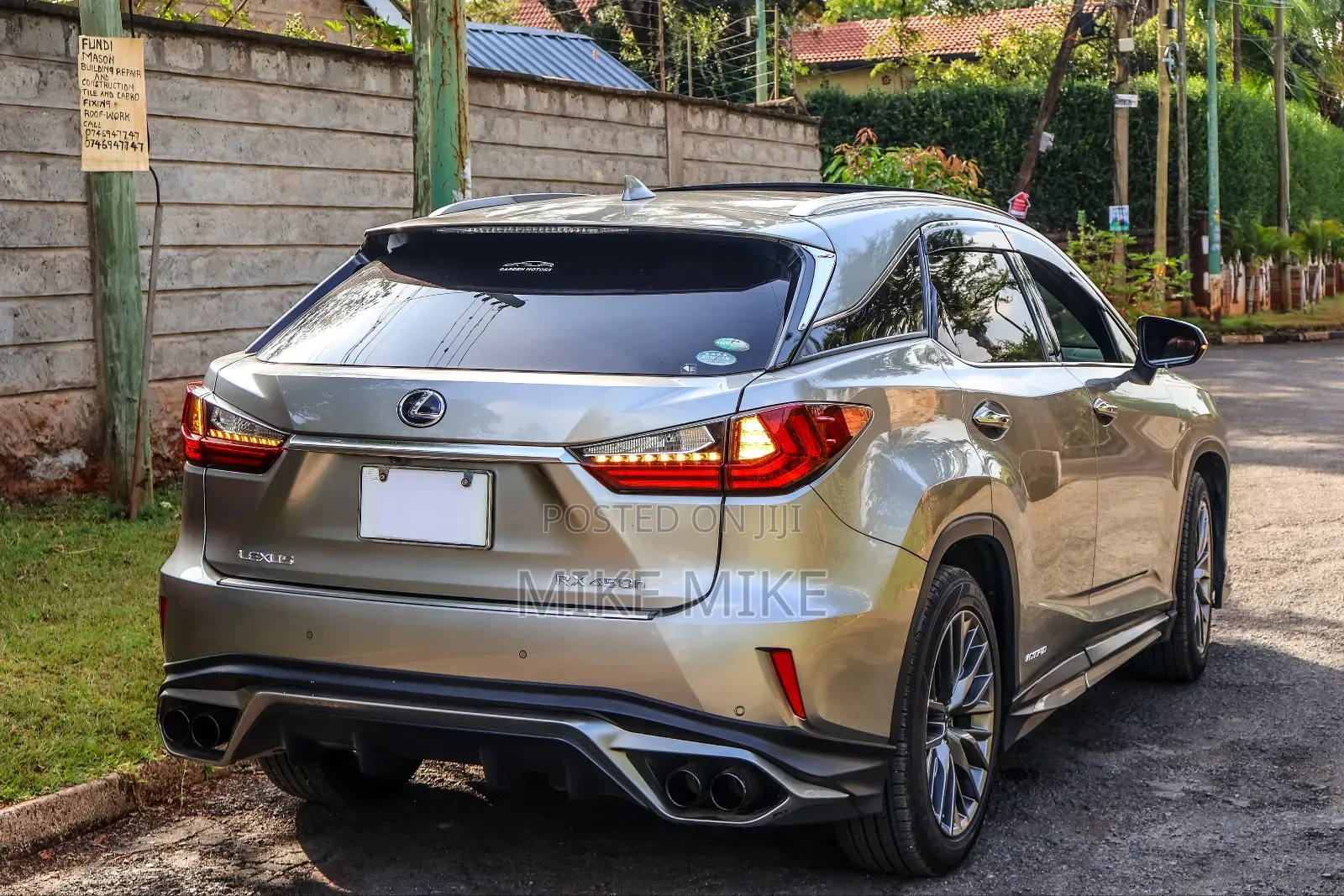 Lexus RX 450h 2018 Gray
