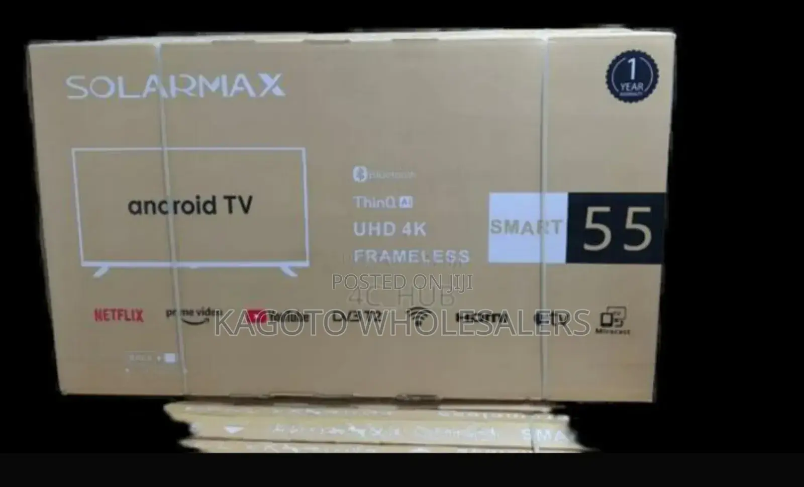 Solarmax 55inch Tv
