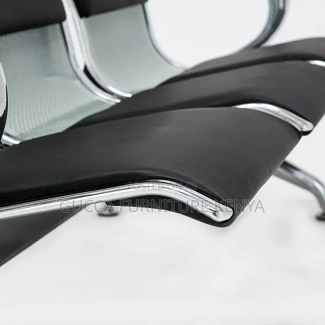 3-seater Padded Office Reception Bench