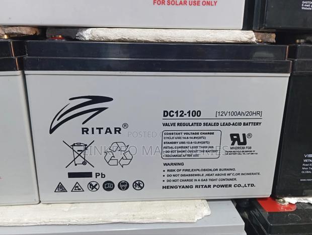 100ah Ritar Battery - thumbnail 2