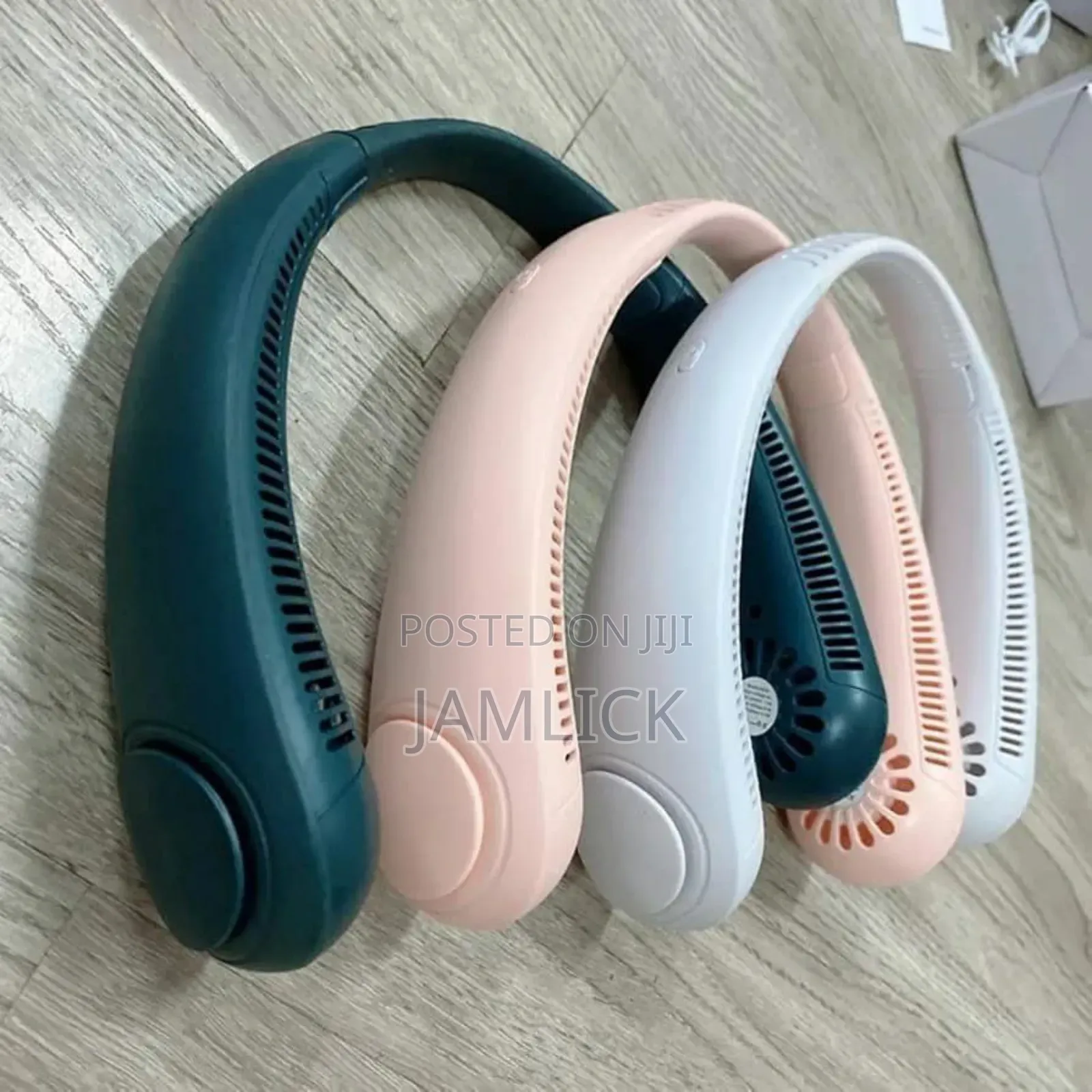 Portable Rechargeable Neck Hanging Usb Fan - Ev