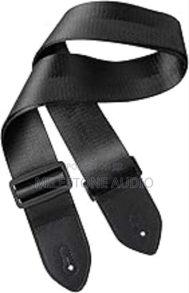 Folk Guitar Electric Bass Strap With Head Stock Pick - main view