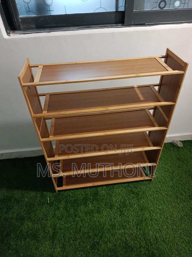 Diy 6 Layer Bamboo Shoe Rack