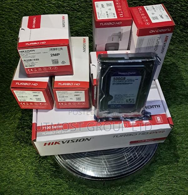 Hikvision CCTV Bundle 5 Cameras Full Set - main view