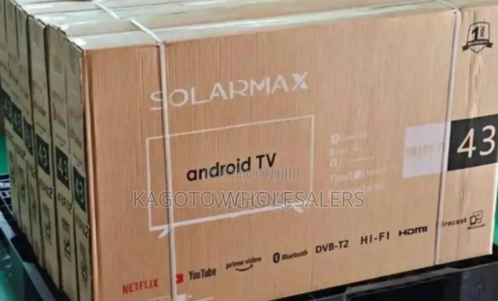 Solarmax 43inch  Smart Tv