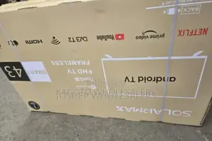 Solarmax 43inch  Smart Tv