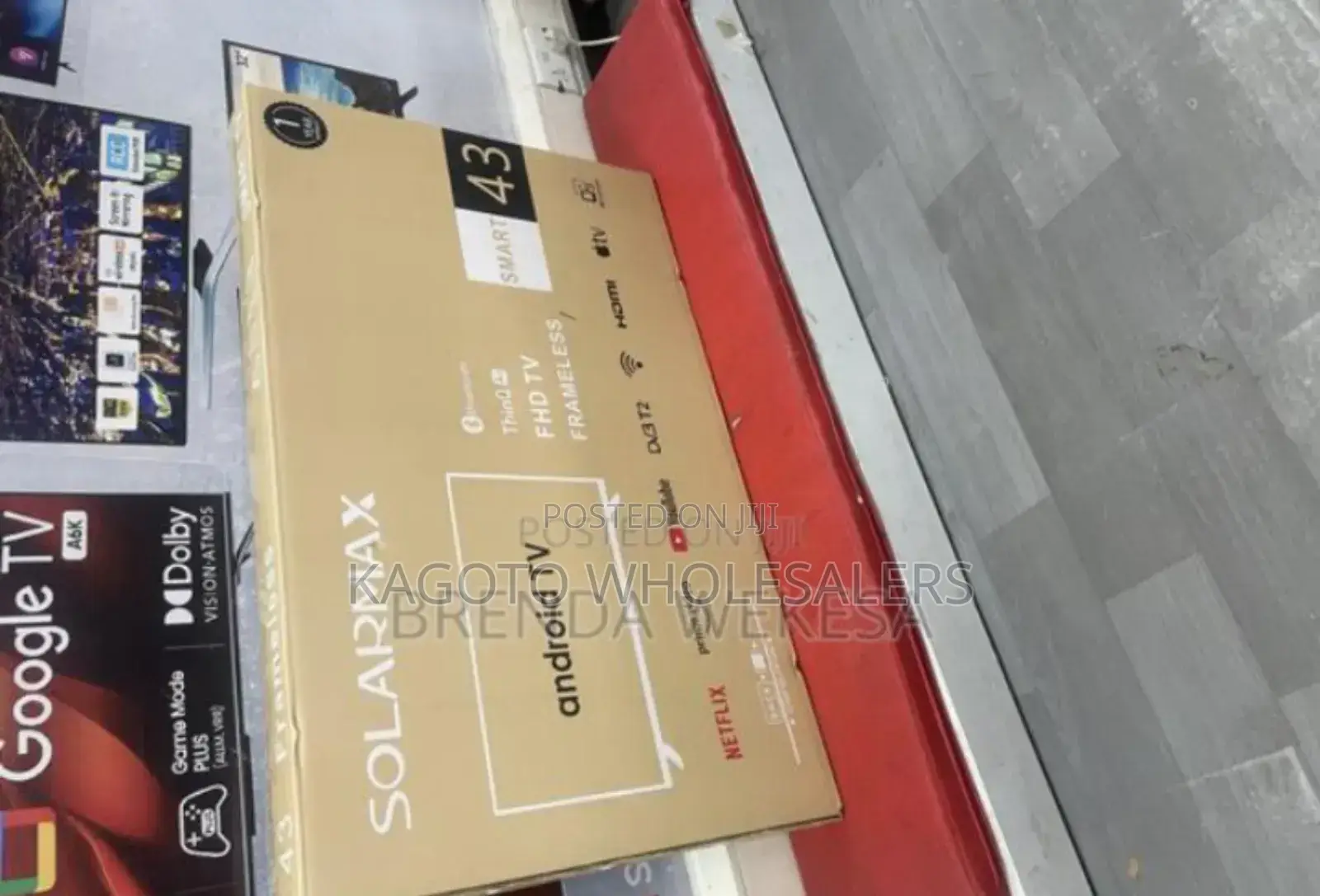 Solarmax 43inch  Smart Tv