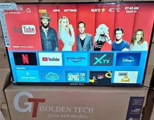 Golden Tech 32-Inch Qled Android Tv – Compact Size, Powerful Performan