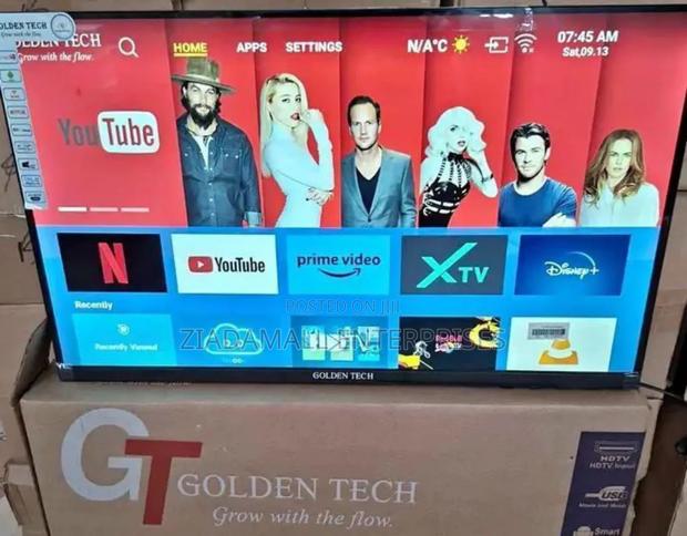 Golden Tech 32-Inch Qled Android Tv – Compact Size, Powerful Performan