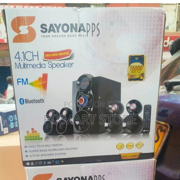Sayona SHT-1148bt 16,000w 4.1ch Subwoofer Bluetooth Speaker