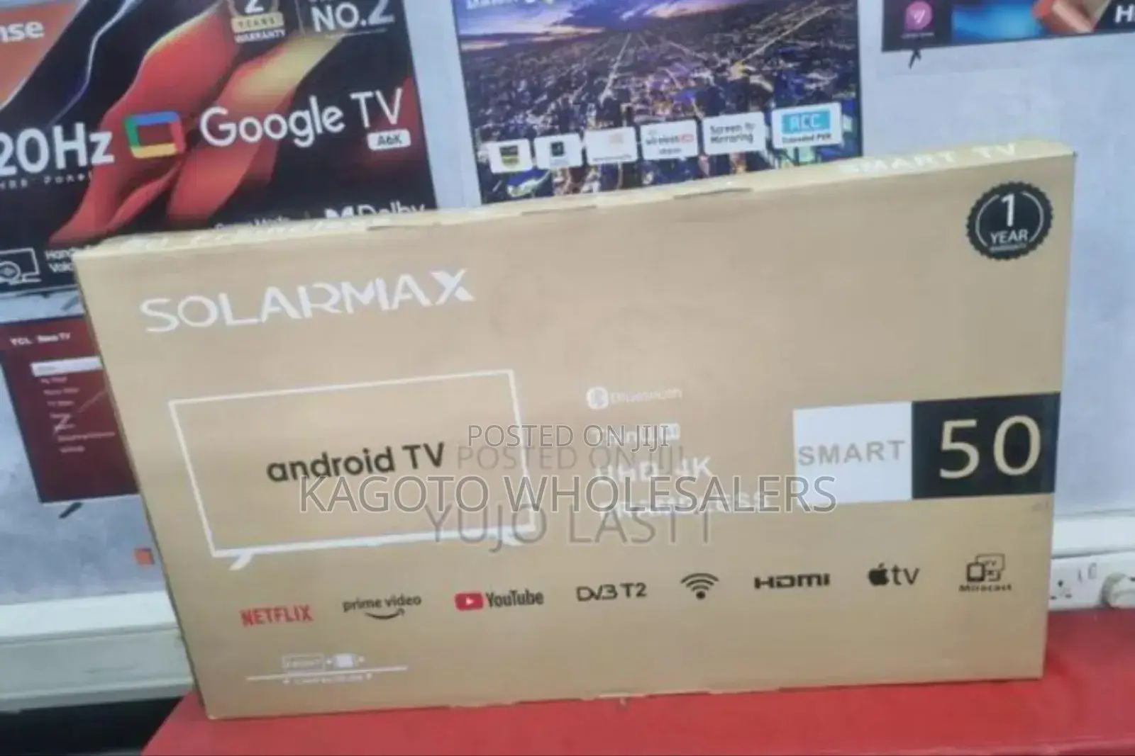 Solarmax 50inch  Smart Tv