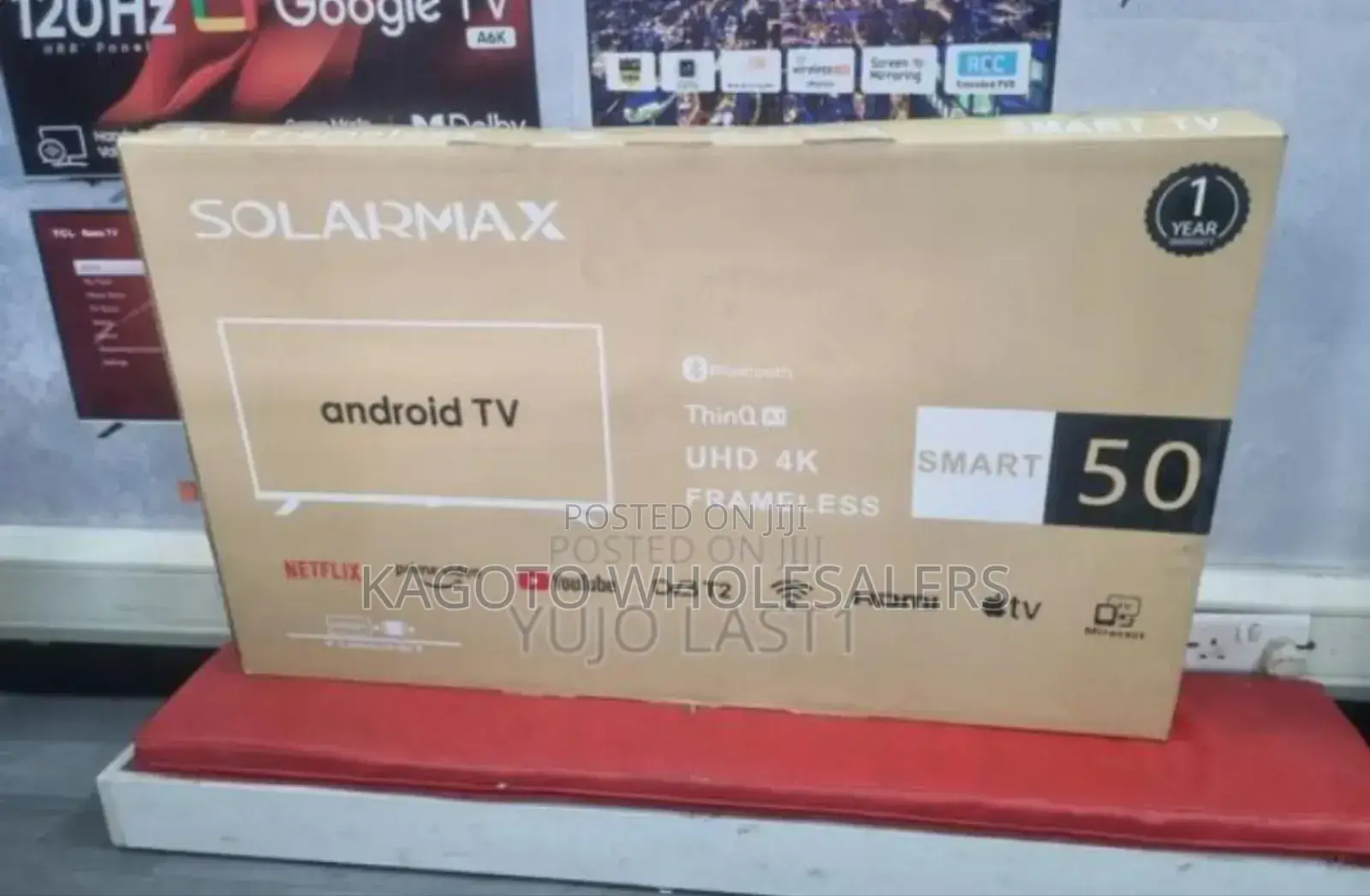 Solarmax 50inch  Smart Tv