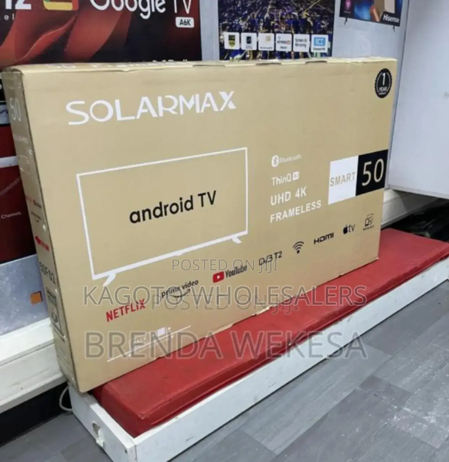 Solarmax 50inch  Smart Tv