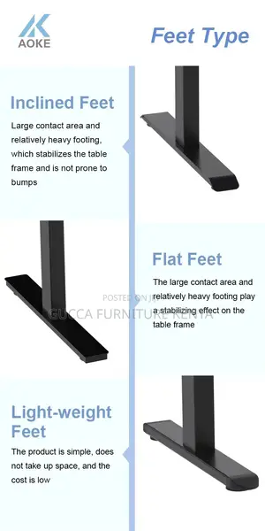 1400mm Height-adjustable Office Desk