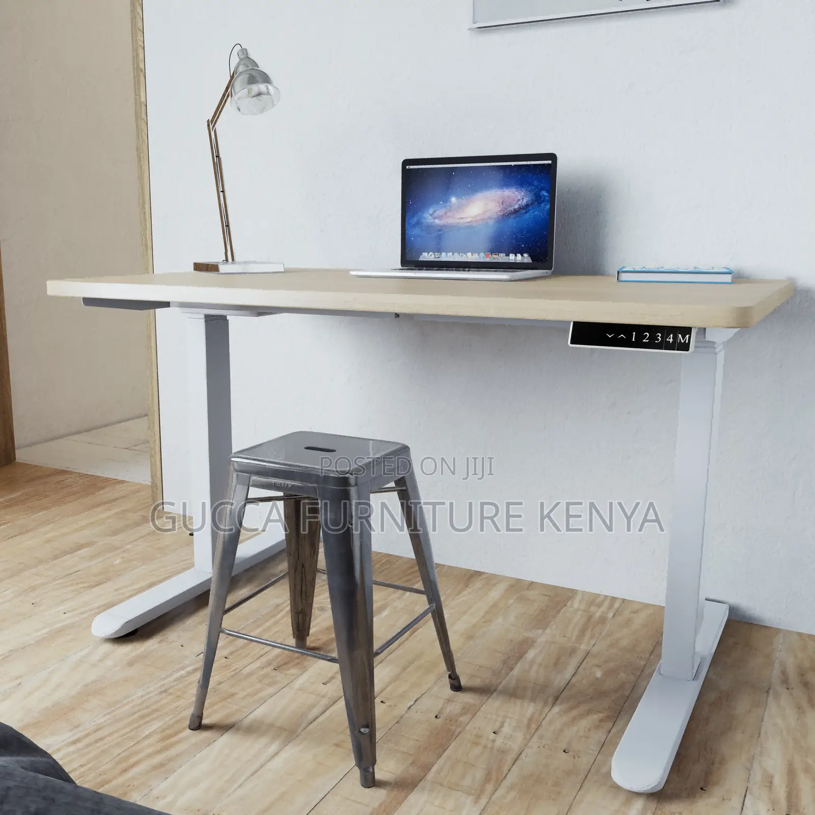 1400mm Height-adjustable Office Desk