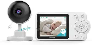 Wireless Baby Monitor With Camera Audio 2.8-Inch Screen Night Vision