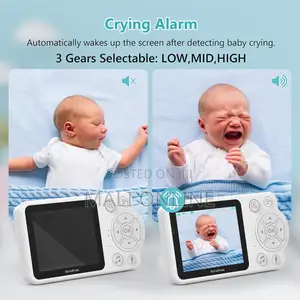 Wireless Baby Monitor With Camera Audio 2.8-Inch Screen Night Vision
