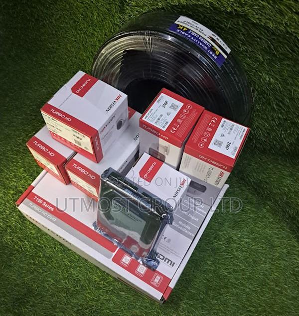 Hikvision 8ch DVR 5 Camera Complete Security - main view