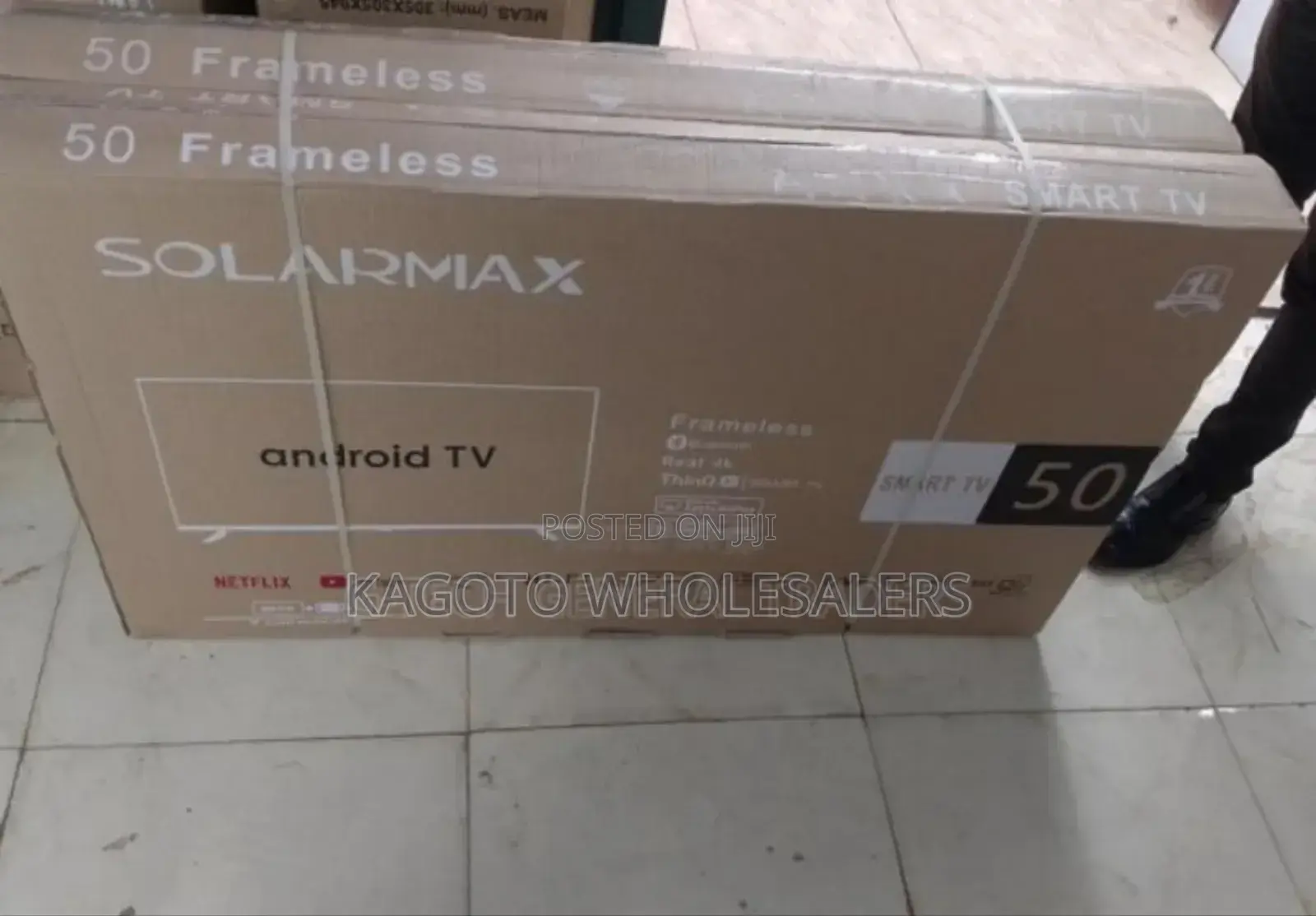 Solarmax 50inch  Smart Tv