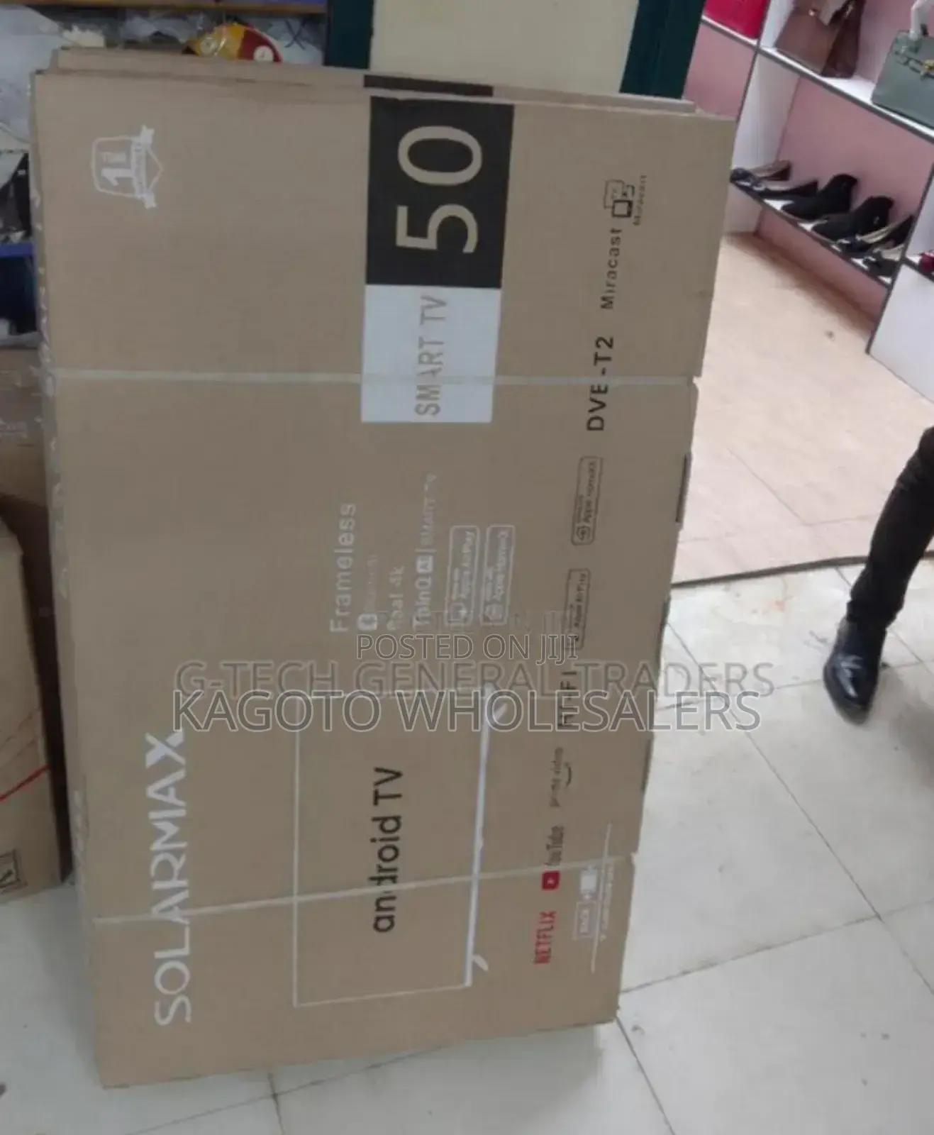 Solarmax 50inch  Smart Tv