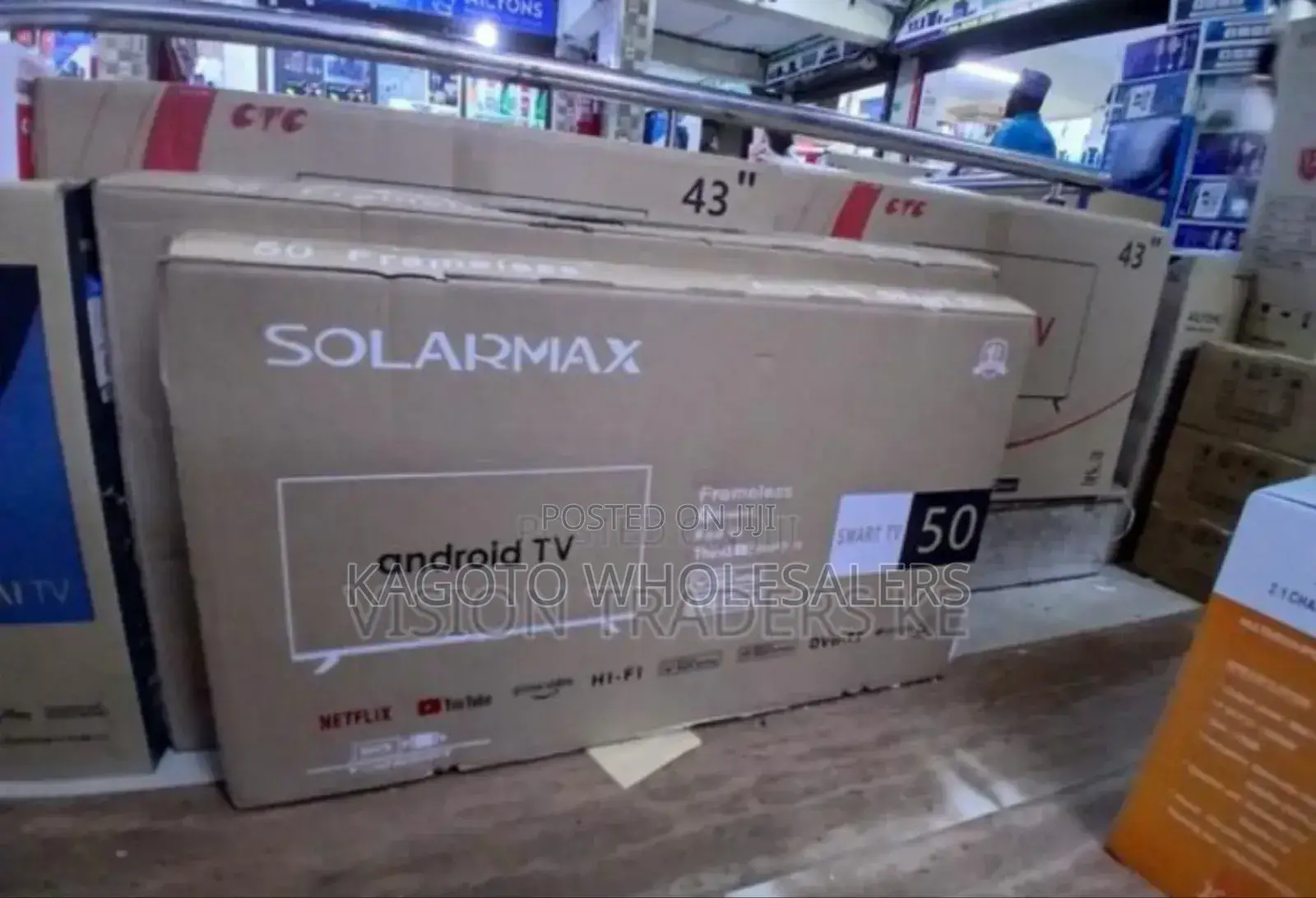 Solarmax 50inch  Smart Tv