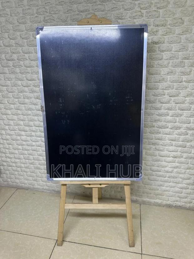 Blackboard With Stand, Adjustable for Classroom and Office Use