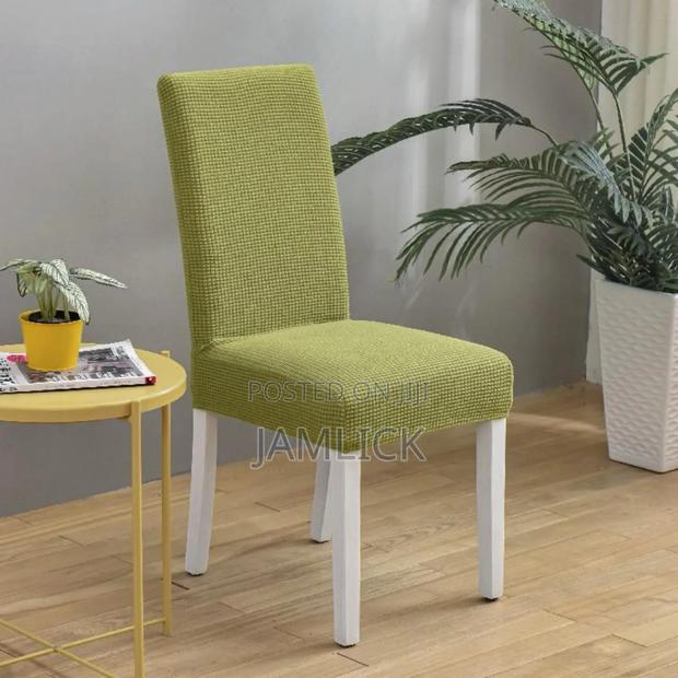 Slip Jacquard Material Dining Chair Seat Covers - Tr