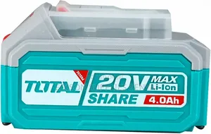 Total 20v Lithium-ion 5.0ah Battery Pack For Cordless Drill Tools