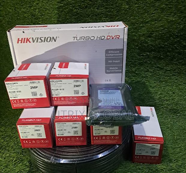 Hikvision Dvr Kit 5 Cameras Power Supply Cable
