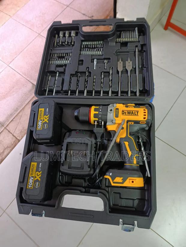 Dewalt 108volts Cordless Brushless Drill Set