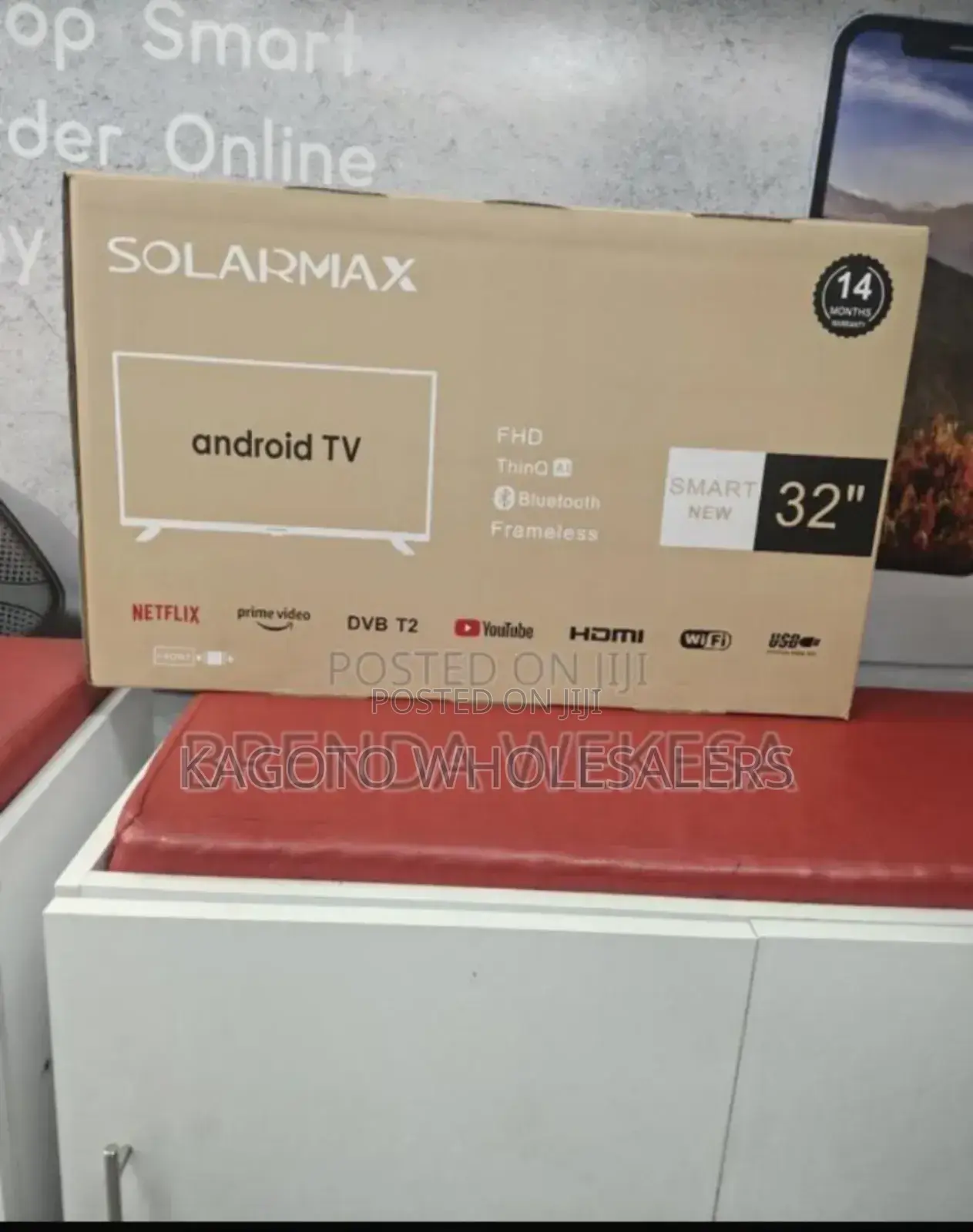 Solarmax 32inch  Smart Tv