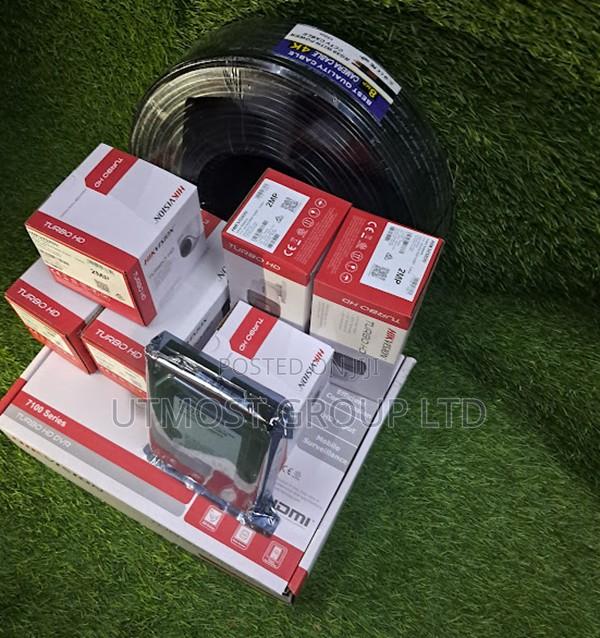 Hikvision 5 Cam Package 8 Channel DVR Set - main view