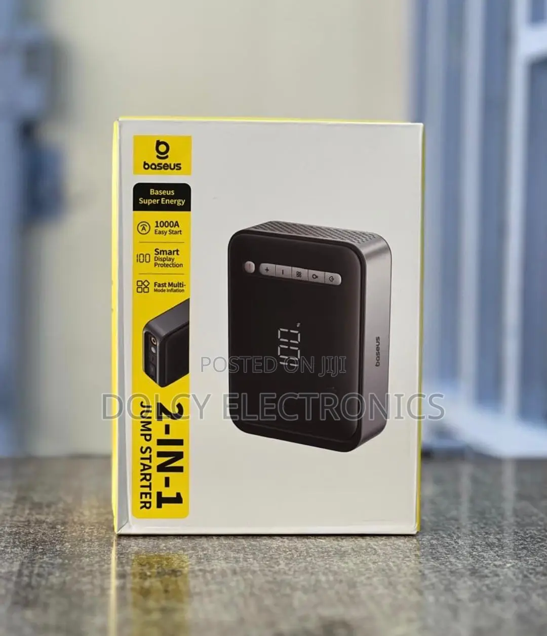Baseus Super Energy 2 in 1 Car Jump Starter Power Bank (1000a)