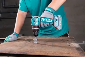 Total 20v Cordless Drill With 2pcs Batteries 2.0ah 50nm Brushless Best