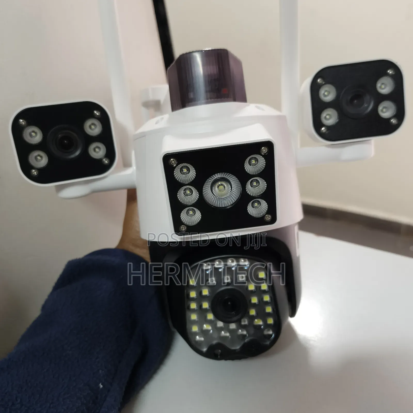 The Best Electric Model CCTV Camera With Triple Lens 4g Enabled