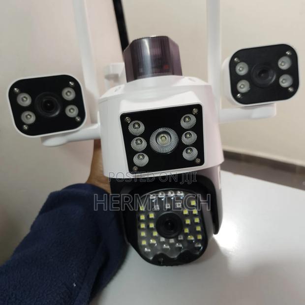 The Best Electric Model CCTV Camera With Triple Lens 4g Enabled