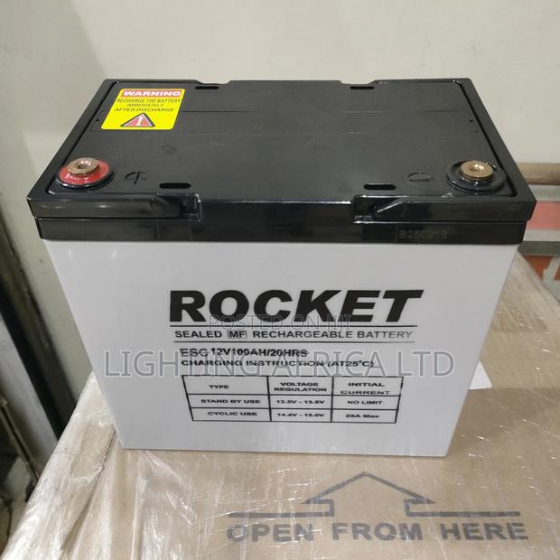 100 Ah - 20hrs Rocket Gel Solar Battery. - thumbnail 4