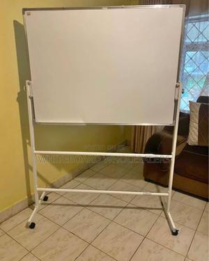 Administration Block Free Standing Whiteboard 1200mm X 900mm - thumbnail 2