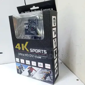 Waterproof Sports Camera With Wifi 170° Lens