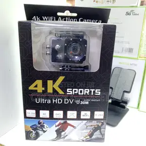 Wifi Action Camera for Swimming, Bike Helmet Use