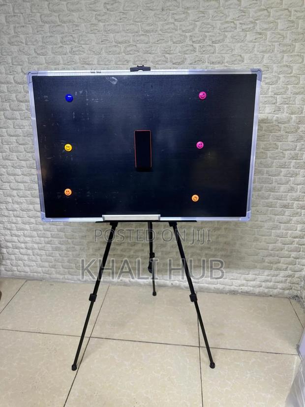 Blackboard With Stand /Magnetic and Chalk Tray Included